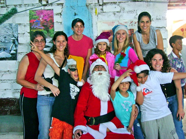 Navidad en Pamplona, las organizadoras y el equipo de apoyo